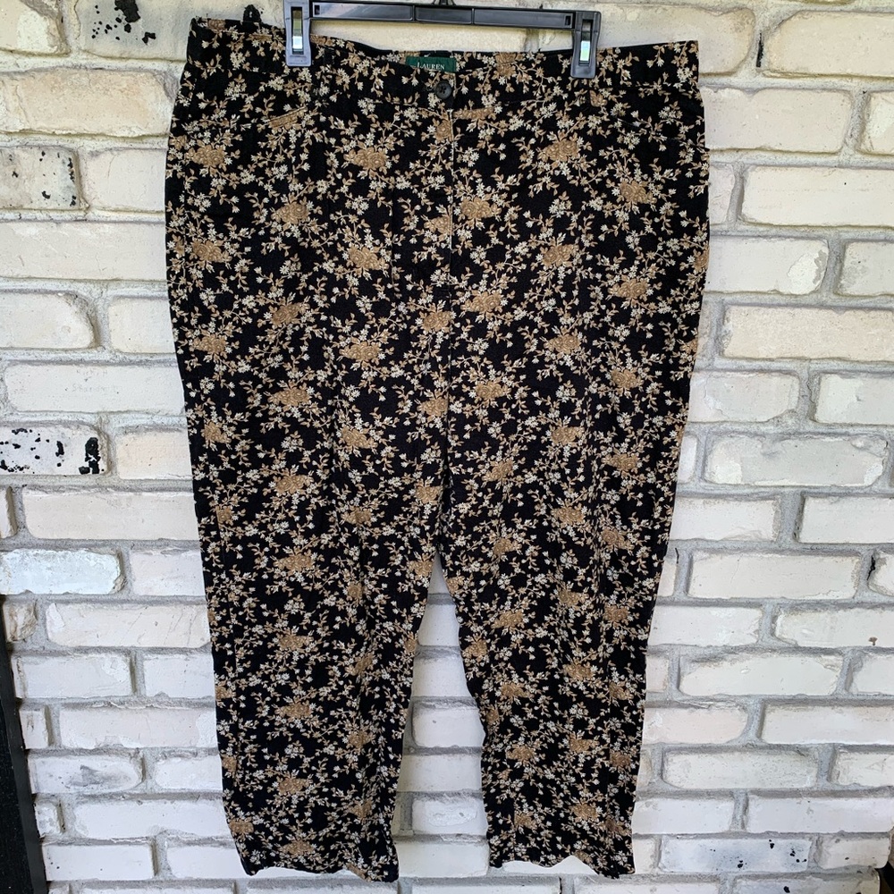 Lauren Ralph Lauren floral pants